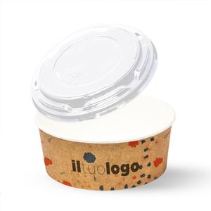 Tazones de Cartón Blancos/Havana de 1100 ml - 165 mm - Personalizados - Product Image 4