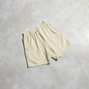 กางเกงขาสั้นผ้าบาติก380กรัมกางเกงลำลองสไตล์อเมริกันวินเทจ - Product Image 2