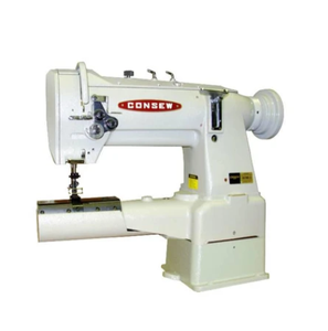 Consew384RB-2 Heavy-Duty Double-Needle Cylin der Arrm Needle-Feed <b>Sewing</b>-<b>Machine</b> - Product Image 1