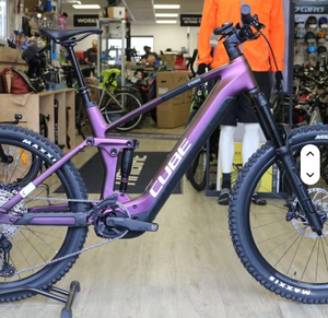 Bicicleta eléctrica de montaña Cubes Stereo Hybrid 160 HPC Race 750 E MTB 29 con suspensión completa, completamente nueva. - Product Image 1