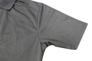 เสื้อโปโลสำหรับผู้ชายเสื้อกอล์ฟสีพื้นใส่สบายแขนสั้นแบบเย็บติด - Product Image 5