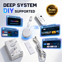 Clé USB Lecteur Multimédia Intelligent Q20 Android 12 H618 2G 16G 4K WIFI6 BT 5.0 1 pièce MOQ Logo Personnalisé Interface Utilisateur Personnalisable CMS Gestion à Distance Usine OEM