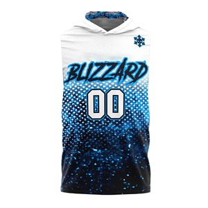 Juventud Compresión 7v7 Jersey Sublimado Sin mangas Con capucha 7on7 Uniformes de fútbol Jersey - Product Image 2