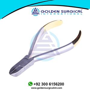 Alicates Cortadores de Ligaduras para Alambres de Ortodoncia Dental y Bandas Elásticas, Alicates Cortadores de Alambre Delgado de Acero Inoxidable para Dentistas - Product Image 2
