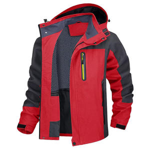 Chaquetas para Hombre, Chaqueta Cortavientos de Poliéster Grueso Impermeable para Gimnasio, Chaqueta de Invierno para Hombre con Logotipo Personalizado, Chaqueta Impermeable - Product Image 1