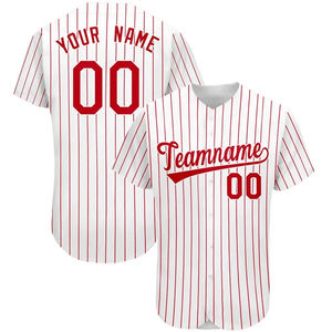 Jersey de béisbol personalizado para hombre, cómodo, transpirable, bordado, troncos, uniforme deportivo para entrenamiento y competición de béisbol - Product Image 4