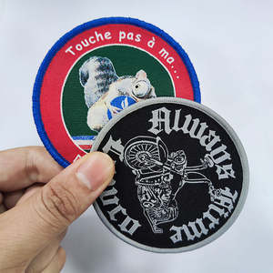 Parche de Bordado Creativo con Borde Overlock, Aplique Bordado Completo, Etiquetas Bordadas en 3D Autoadhesivas para Ropa2 - Product Image 6