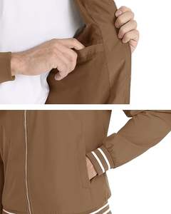 Chaqueta Universitaria de Invierno Formal Cruzada con Logotipo Personalizado de Alta Calidad de Fábrica OEM, Talla Grande, 100% Poliéster - Product Image 3