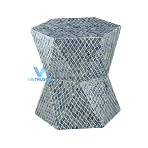 Alta calidad yute nácar banco de almacenamiento otomano silla otomana PUF venta al por mayor buen precio sillas de asiento de comedor - Product Image 1