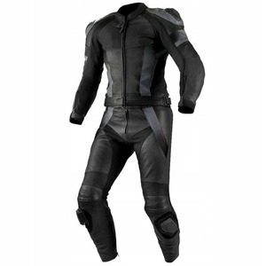 Combinaison de course en cuir respirante personnalisée pour moto, haut de gamme, coupe-vent, imperméable, vêtements de course automobile imprimés - Product Image 3