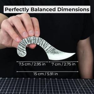 Cuchillo Kiridashi, cuchillo compacto de estilo japonés, cuchillo afilado de acero al carbono con Funda de cuero, regalo único para artesanos - Product Image 4