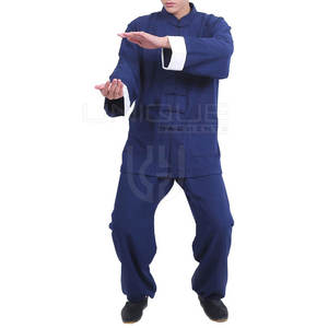 ชุดกังฟูชุดกังฟูชุดกังฟูชุดเครื่องแบบกังฟูชุดกังฟูวัสดุที่ดีที่สุด - Product Image 2