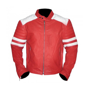 Best Quality Customized Motorbike Leather <b>Jacket</b> for <b>Men</b> Unique Design Winter Season Price - Product Image 1