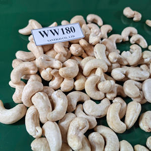 W180 Noix de cajou SANTIGO Kaju Badam Service personnalisé disponible Noyaux de cajou W180 - Product Image 1