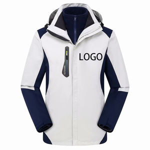 Chaqueta a prueba de viento de carcasa blanda tres en uno de gama alta 2025 para hombre, ropa deportiva para exteriores para montañismo, forro polar a prueba de viento, carcasa blanda - Product Image 1