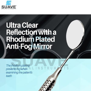 Instrumentos de mango de acero inoxidable, cuidado de los dientes bucales, herramienta de dentista de inspección amplificada de dientes por SUAVE SURGICAL INSTRUMENTS - Product Image 3