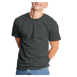 Camiseta de Hombre con Patrón Sólido, Peso Pesado de 220 Gramos, Modelo Personalizado Comprimido, Número de Modelo, Hecho de Poliéster/Algodón, Serigrafía - Product Image 1