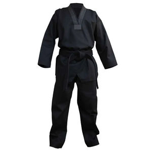 Vente en gros de vêtements d'arts martiaux en coton 100% avec logo personnalisé imprimé par transfert thermique, Taekwondo, Karaté, Judo, Jiu-Jitsu pour bébés et tout-petits - Product Image 4