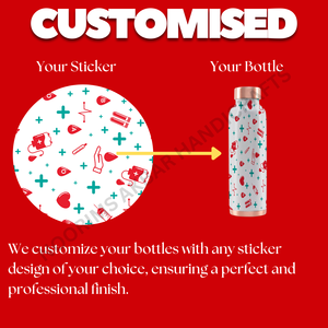 Portable 950ml Pure Copper <b>Water</b> <b>Bottle</b> Lightweight Leakproof <b>Metal</b> Drinkware Durable Custom Printed Factory Wholesale Exporter - Product Image 6