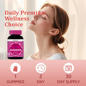 Gomitas de Suplementos Herbales con Vitamina C Orgánica Equilibrada para Mujeres, OEM ODM, 60 Gomitas, Salud Vaginal, Contrato - Product Image 3