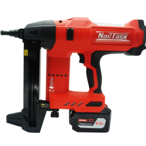 Pistolet à clous sans fil NailTask ​​DCCN100X2, <span class=keywords><strong>agrafeuse</strong></span> électrique, <span class=keywords><strong>agrafeuse</strong></span> en acier inoxydable pour menuiserie et béton - Product Image 2