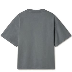 T-shirt décontracté surdimensionné personnalisable pour homme, en coton épais 100 %, vierge, imprimable numériquement, écologique et respirant - Product Image 2