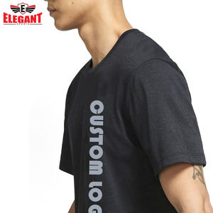 Vêtements décontractés à la mode 100% coton pour hommes, t-shirts imprimés de bouffantes personnalisées, t-shirts de sport élégants - Product Image 5