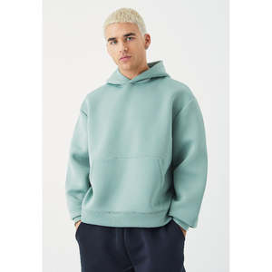 Mens Top Casual Men's Fashion Hoodie Boxy Oversized Hoodies Breathable Made in Pakistan 100% cotton <b>fabric</b> with 450 gsm - Product Image 4