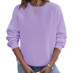 Sudadera de punto transpirable de gran tamaño para mujer, Sudadera con capucha holgada, jersey de manga larga, ropa informal de lana cálida para invierno y otoño - Product Image 5