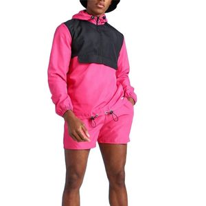Chaqueta de dos piezas de poliéster de nailon de manga larga de buena calidad y conjuntos deportivos para correr para hombre, gran oferta de fabricación OEM - Product Image 3