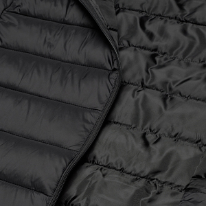 Best Manufacturer Men's Winter Puffer Jacket Stand Collar Canvas High Street Style Front Logo Custom Label Wholesale - Product Image 6