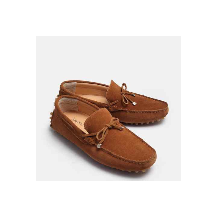 BIG SIZE WOMEN'S GENUINE SUEDE LOAFER 40-41-42-43-44 TABA