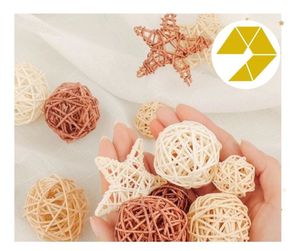 Bola de ratán hecha a mano de Vietnam lista para envío a granel para exportación/Bola de ratán ecológica decoración del hogar con la mejor oferta - Product Image 6
