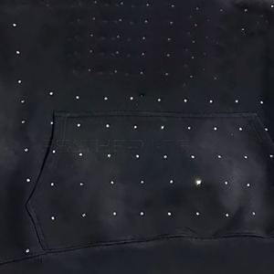 Nueva llegada de los hombres usan sudaderas con diamantes de imitación para la venta en línea por encargo sudaderas con diamantes de imitación para la venta - Product Image 6