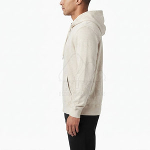 Nouvelle Collection Hiver – Sweat à Capuche Zippé pour Homme Effet Délavé, Coupe Droite, 100% Coton, Manches Longues, Tendance - Product Image 3