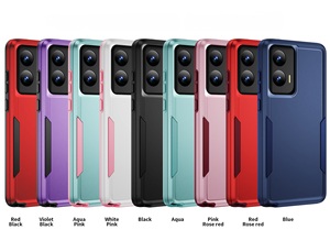 เคสโทรศัพท์มือถือแบบไฮบริด TPU+PC ทนทานพิเศษ ป้องกันแรงกระแทก สำหรับ Moto G Stylus และ Oppo พร้อมการปกป้องหน้าจอและกล้อง - Product Image 6