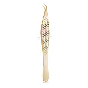 Stainless Steel Eyelash Tweezers OEM Premium Beauty <b>Tool</b> Precision Tip Reusable Custom Sizes Professional New Design High Qualit - Product Image 1