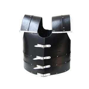 Top à la mode indien fabriqué à la main médiéval Muscle cuir armure Lorica Segmenta veste maison intérieur Vintage produit décoratif - Product Image 1