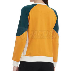 Sudadera de cuello redondo personalizada de fábrica, jersey de moda para mujer, sudadera de algodón para mujer - Product Image 2