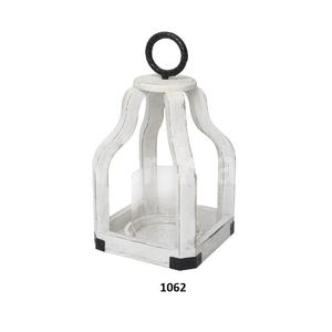 Photophore à suspendre en métal et en verre de dernière conception personnalisable faite à la main en gros - Product Image 3