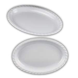 Plato Ovalado de Cerámica Premium AJP para Servir la Cena, Ecológico, Elegante y Moderno, para Restaurantes, Aperitivos, Hecho en Indonesia, Modelo AJP-EH BCA - Product Image 6
