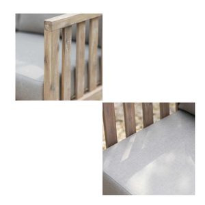 MEUBLES Ensemble de canapés modernes Café Restaurant Les meubles sont fabriqués en bois de teck de haute qualité - Product Image 6