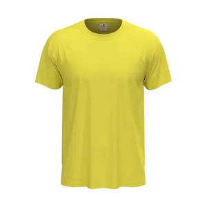 Premium 180g coton blanc hommes col rond T-Shirt en gros impression personnalisée conception surdimensionné col rond T-Shirt pour hommes - Product Image 1