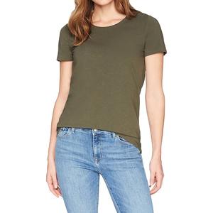 Camiseta de Algodón 100% para Mujer al por Mayor, Corte Regular, Informal, Transpirable, de Manga Corta, Calidad Premium - Product Image 1