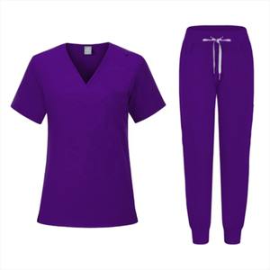 Uniformes médicos clásicos cómodos de alta calidad, uniformes de fregado, trajes, Top y pantalones, uniformes para mujer, conjuntos de uniformes para correr - Product Image 2