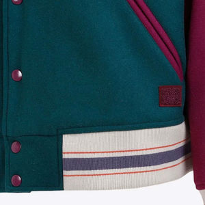 Chaqueta de Invierno Personalizada de Alta Calidad para Hombre, Estilo Universitario, con Forro de Lona Sublimada, Transpirable y Agradable al Tacto, Diseño de Sonrisa y Baile - Product Image 3