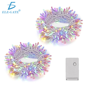 Luci a Cascata LED Colorate da 20 Metri con Lampade in Plastica Vibranti, Illumina il Tuo Spazio con la Loro Luminosità - Product Image 1