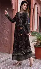 Stylish Ethnic Wear Rayon Printed Festival Wear Floral Printed Anarkali Style Ankle Length Gown kurti kurta with Dori Tassels