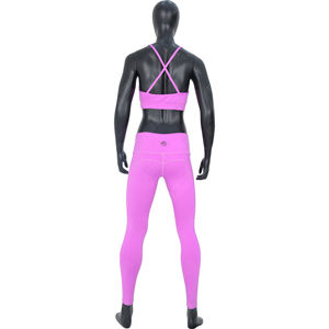 Blaze Fight Wear Ensemble pour femmes à la mode Vêtements de sport de haute qualité pour les entraînements de yoga Pilates Leggings de yoga à taille élastique légère - Product Image 3