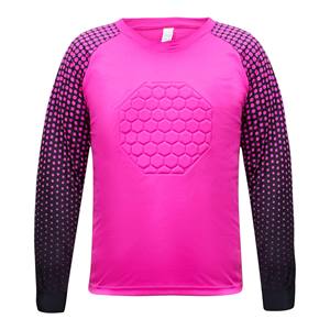 Nouveau maillot de gardien de but design avec rembourrage chemises rembourrées légères à sublimation complète pour unisexe - Product Image 1